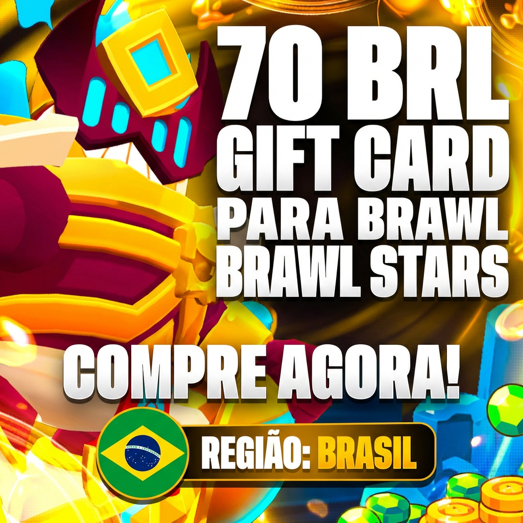🎯 Crédito Brawl Stars R$70 ⭐ via Supercell Store