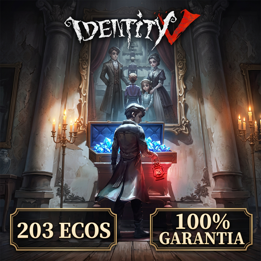 🔊 +185+18 ECOS NO IDENTITY V! | Recarga por ID + Servidor | Envio manual Moeda