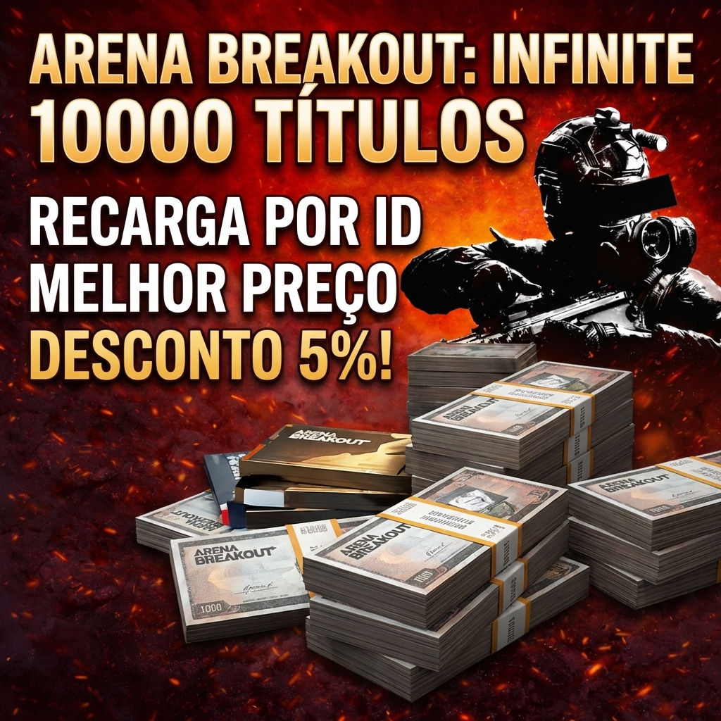 ⚔️ 10000 Bonds para Arena Breakout: Infinite - Top up manual por ID 📱 Moeda