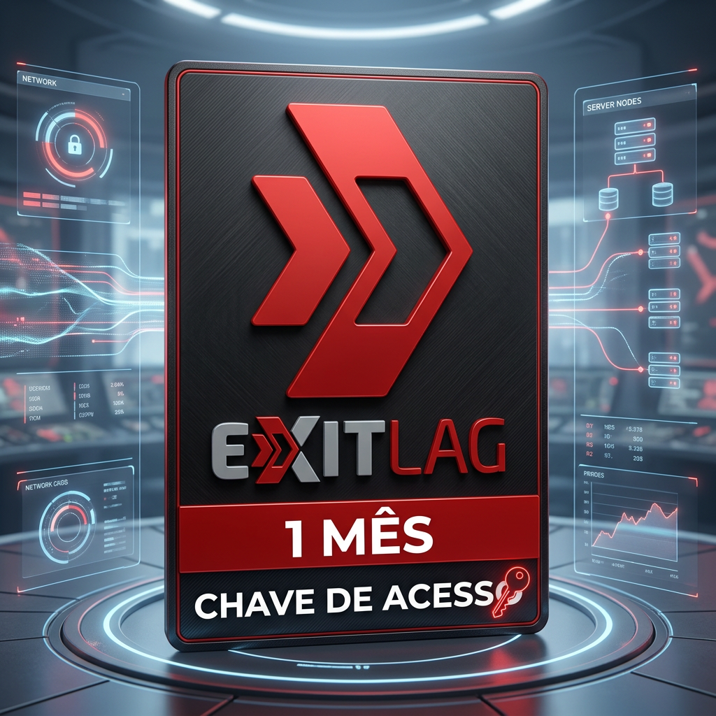 ✅ GARANTIA DE ATIVAÇÃO | ExitLag 1 Mês | Chave Oficial | Envio manual Assinatura