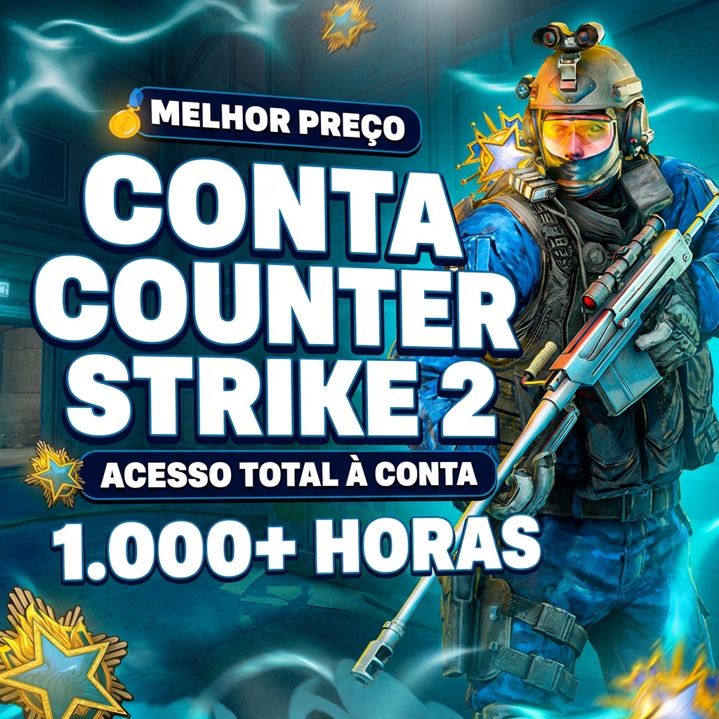 🌟 Conta Counter-Strike 2 — 1000+ horas · Ready to Play