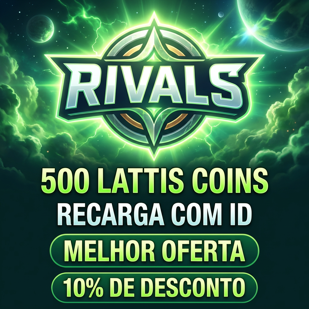 🛡️ Marvel Rivals para PC - 500 Lattices por ID com recarga manual 💫🎮 Plataforma