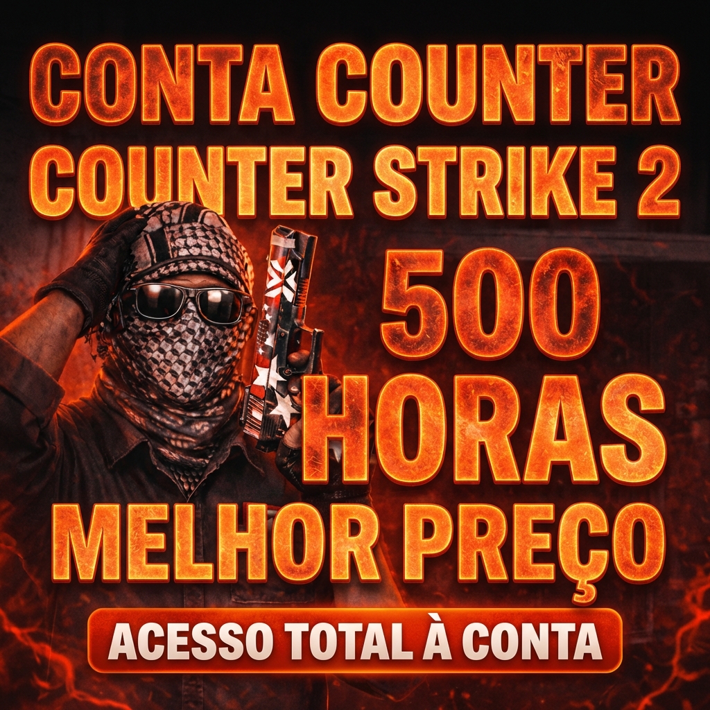 ✨ Conta Steam com CS2 — 500+ horas (Manual Delivery)