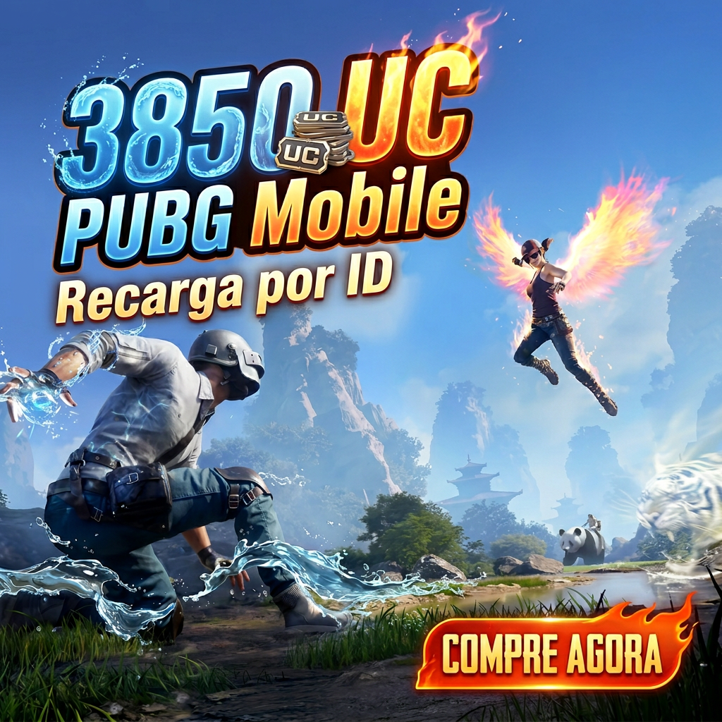 🚀 Compra 3850 UC — PUBG Mobile via UID Moeda
