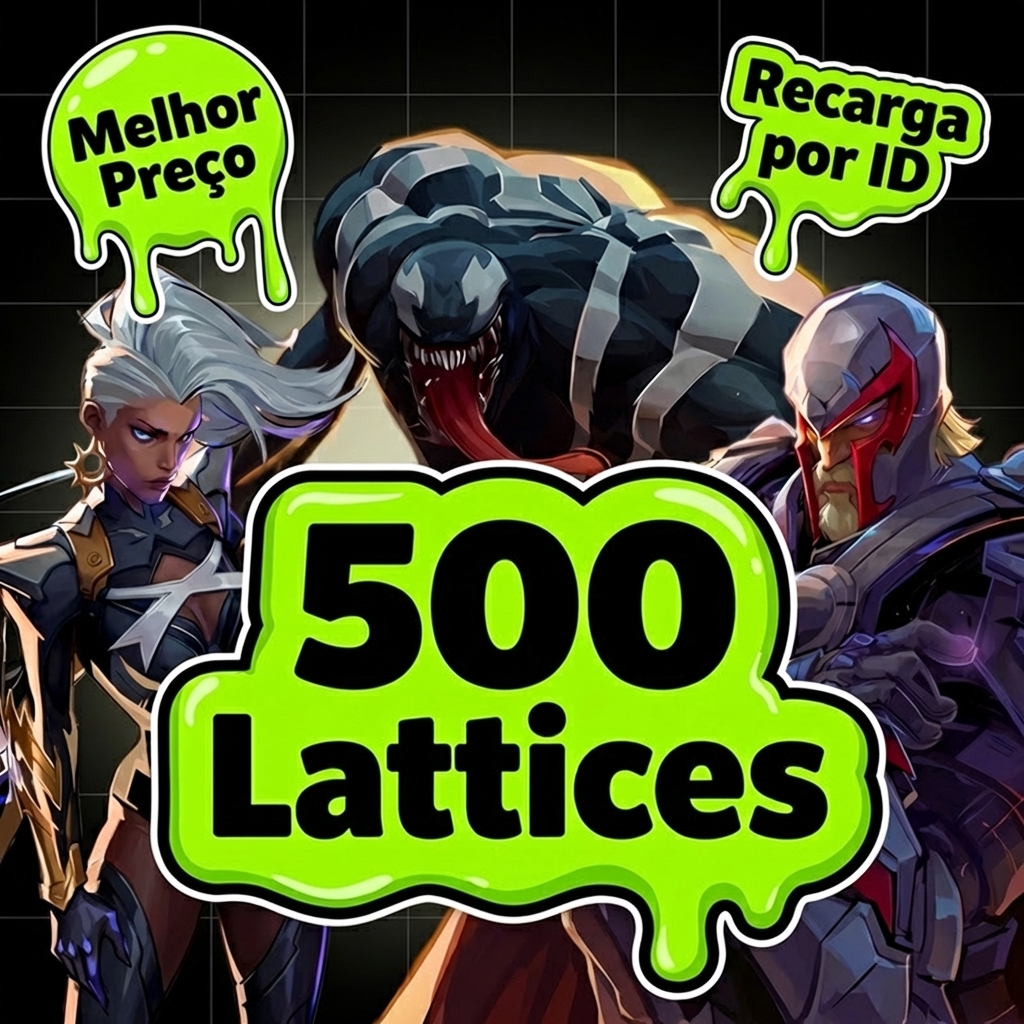🚀 Marvel Rivals 500 Lattices PC - Entrega manual por UID com suporte real 💎🕹️ Plataforma