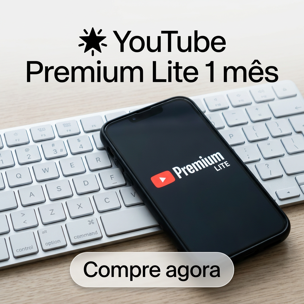 ✅ YouTube Premium Lite 30 Dias - Código manual via Google Play