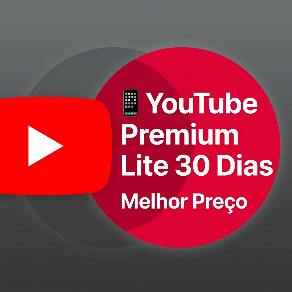 🌟 YouTube Premium Lite 1 mês - Pagamento com Saldo Google Play