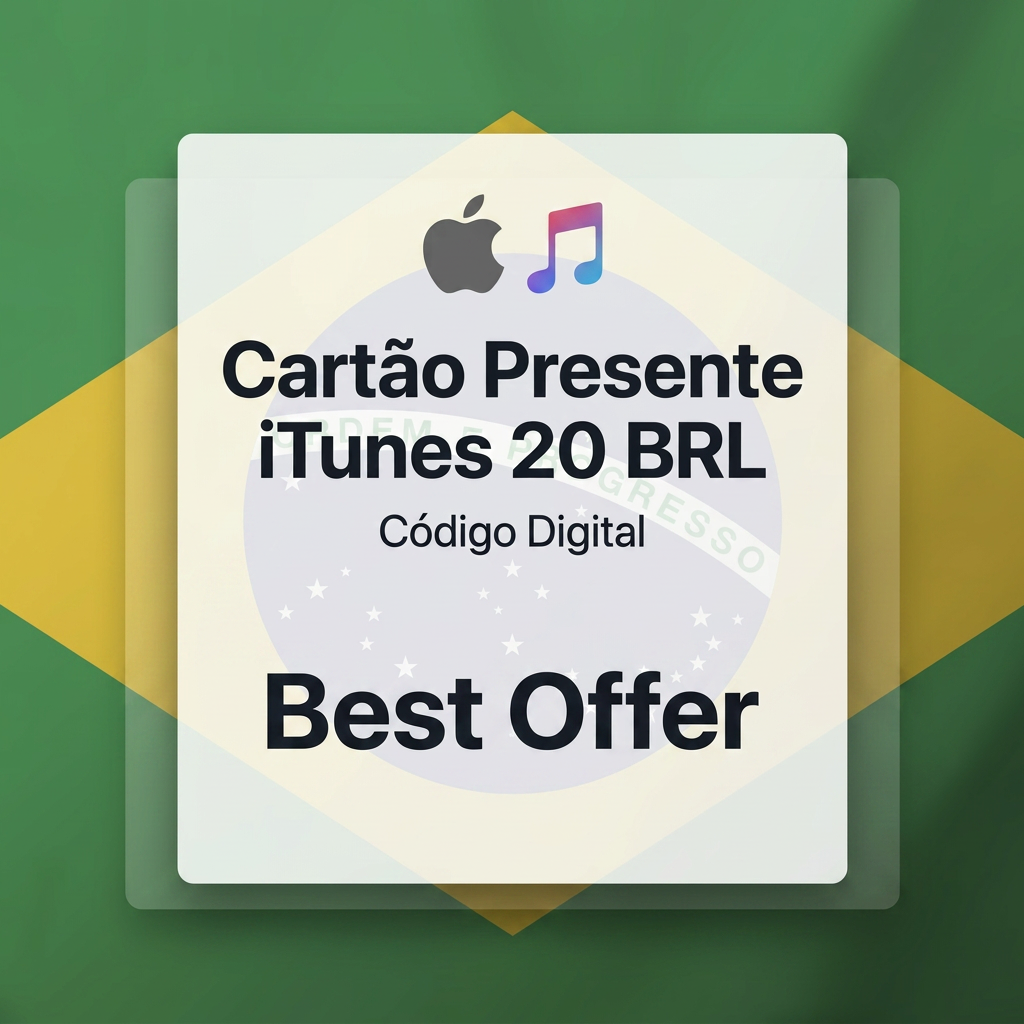 🎁 Cartão-presente iTunes 20 BRL ✔️ Rápido 🚀