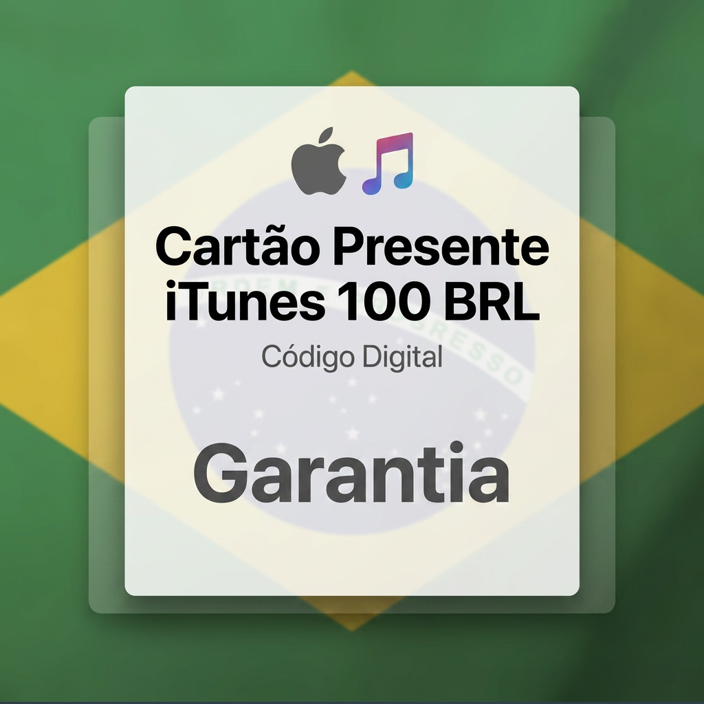 🎁 Cartão-presente 100 reals 🍏 iTunes & App Store 🚀