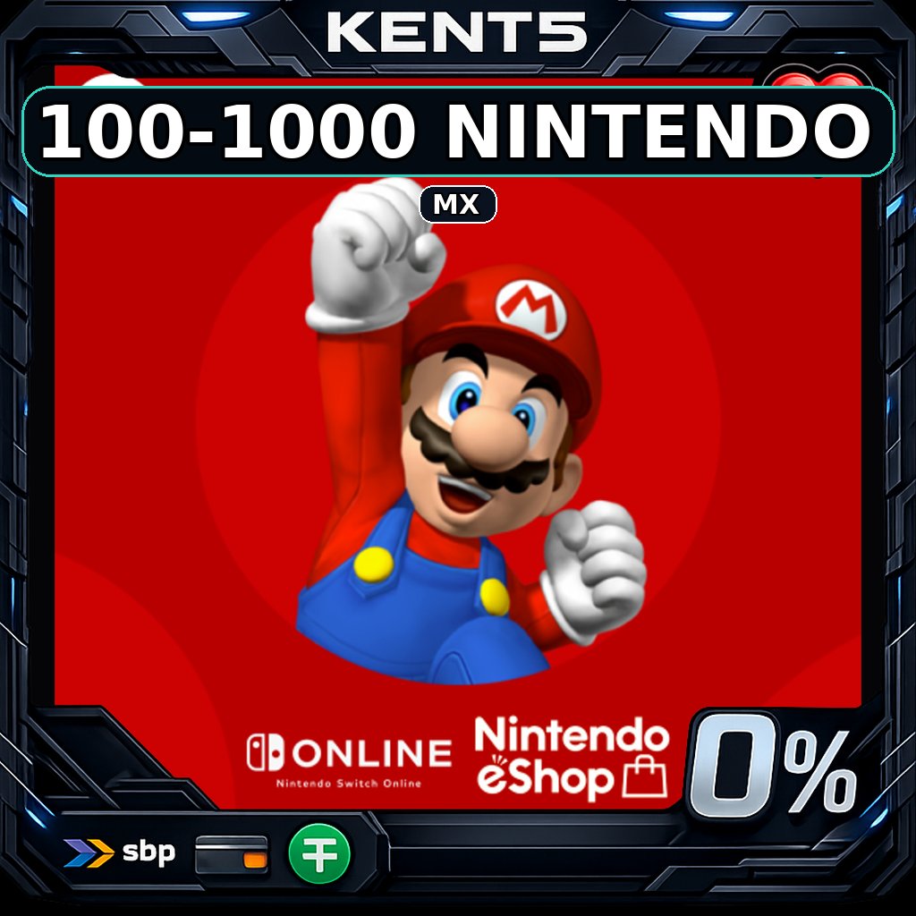 Nintendo Gift Card | MX