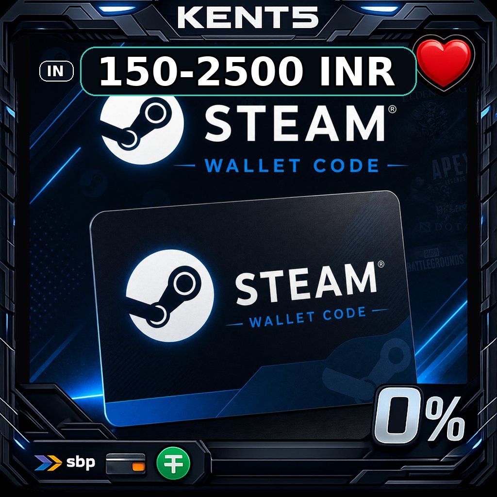 Steam Wallet Code | IN