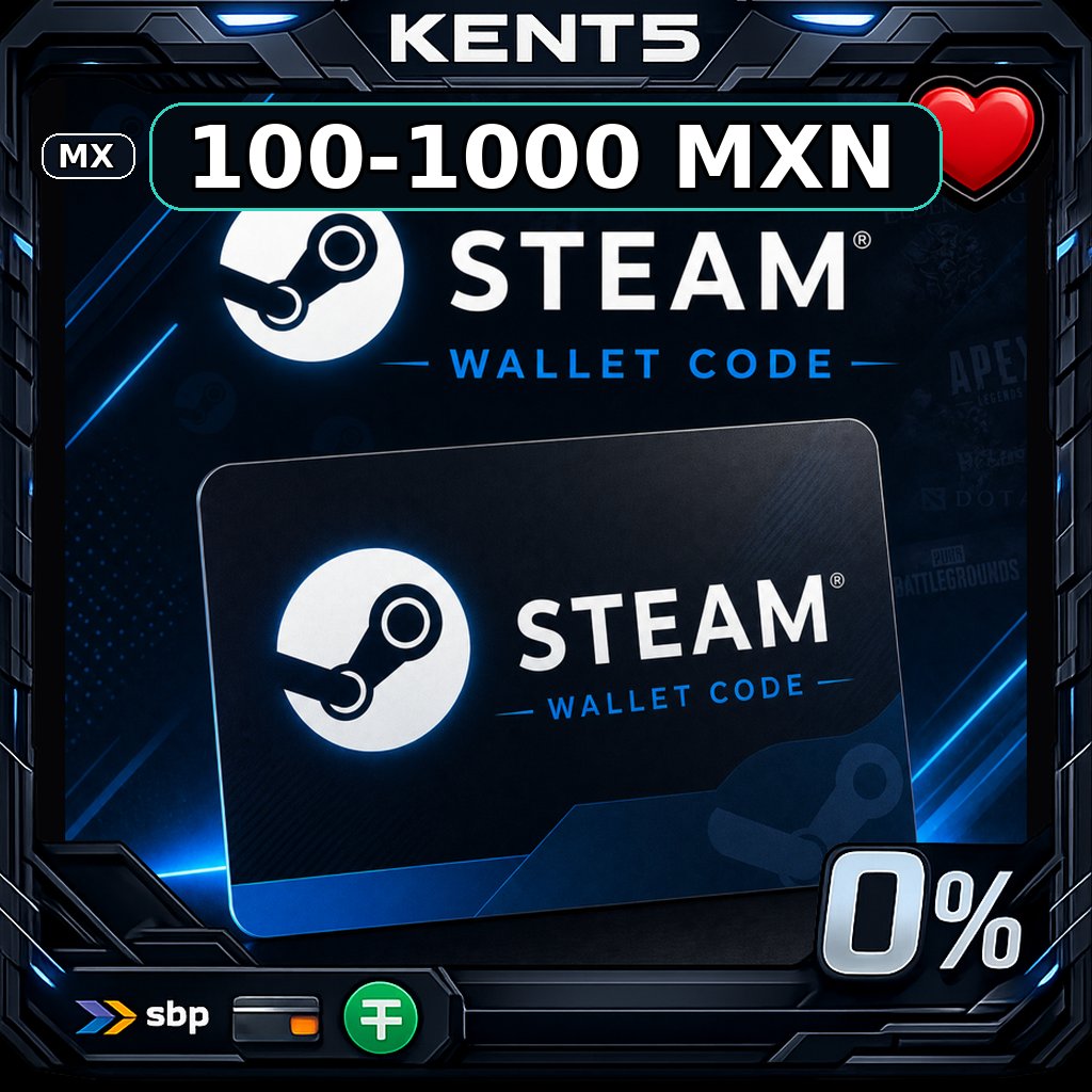 Steam Wallet Code | MX