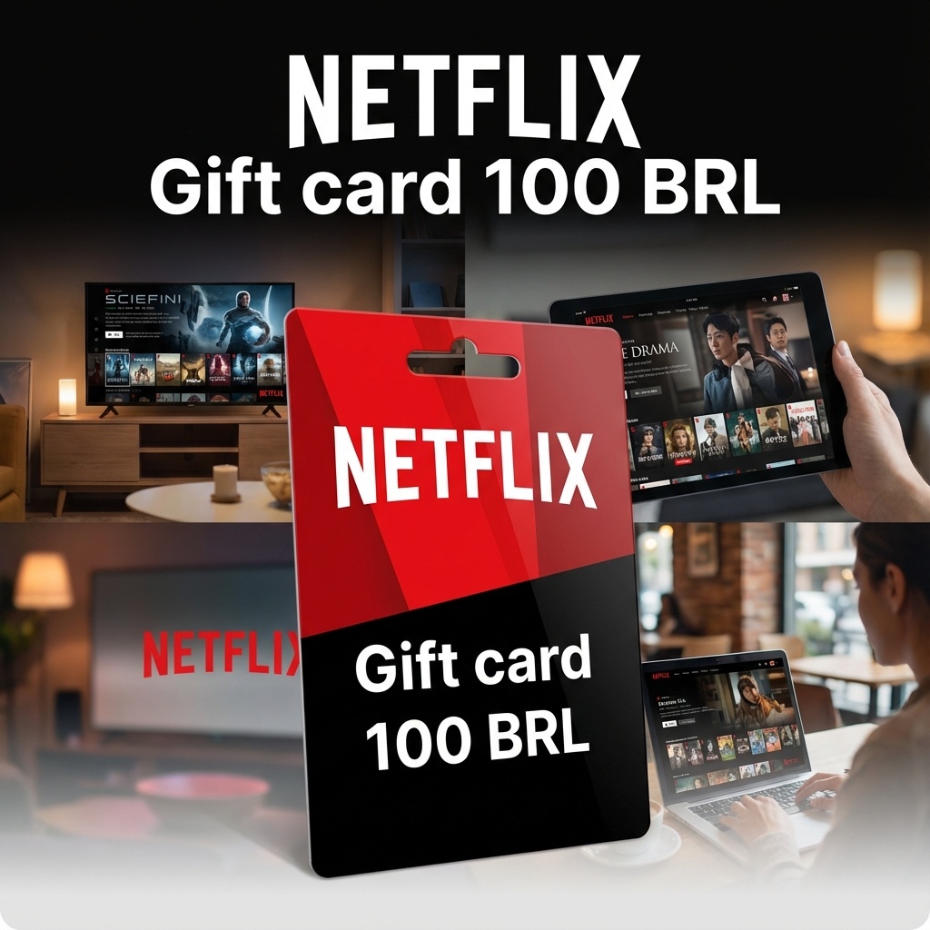 Compre Netflix 100 BRL 🎉 e ative já! Plataforma