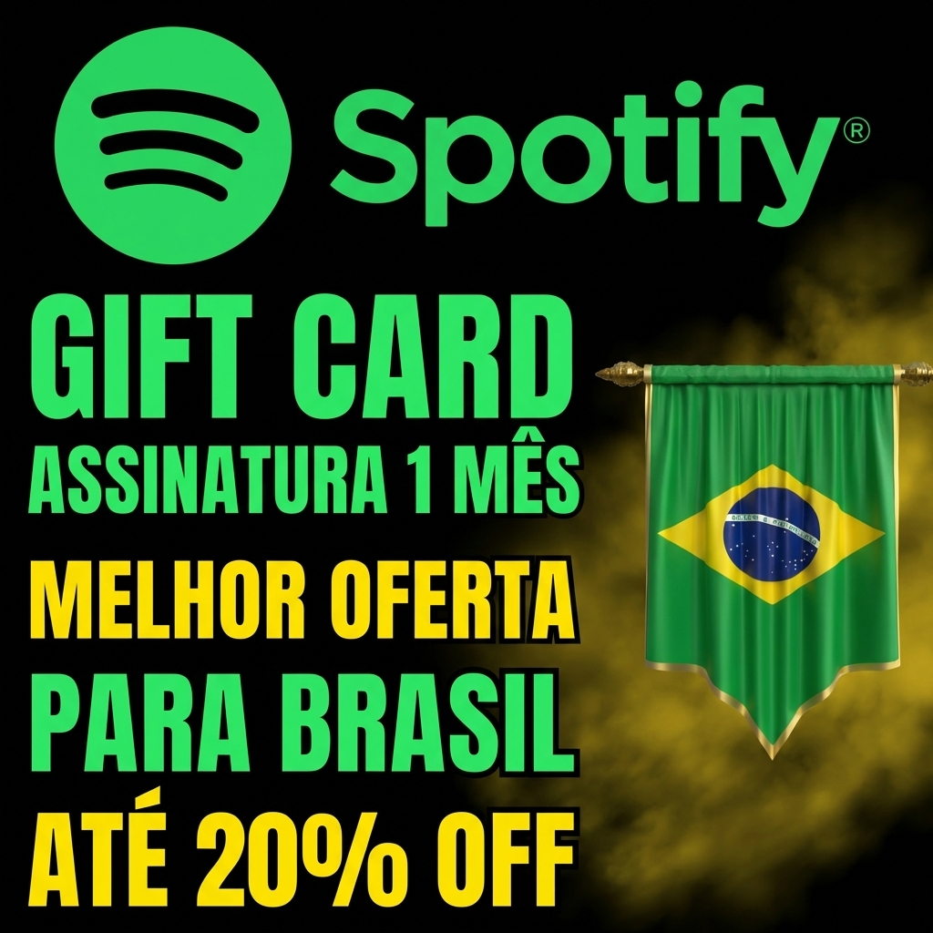 Spotify Premium 1 Month | Código de Assinatura 🎧