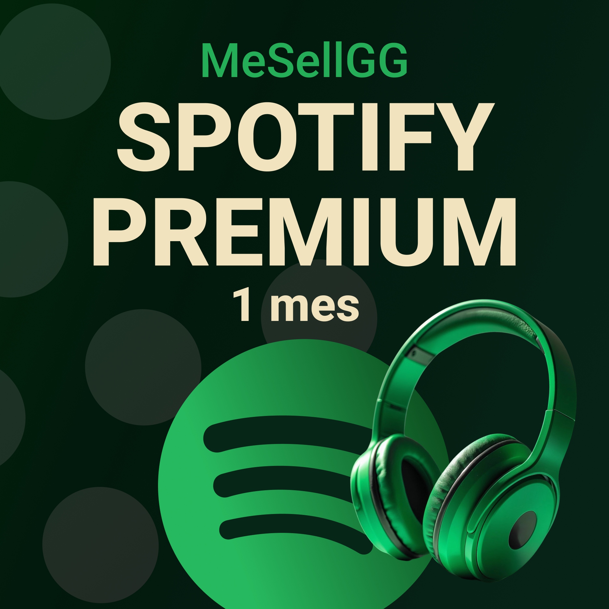 Spotify Premium 1 Month — Código Digital Oficial 🎵