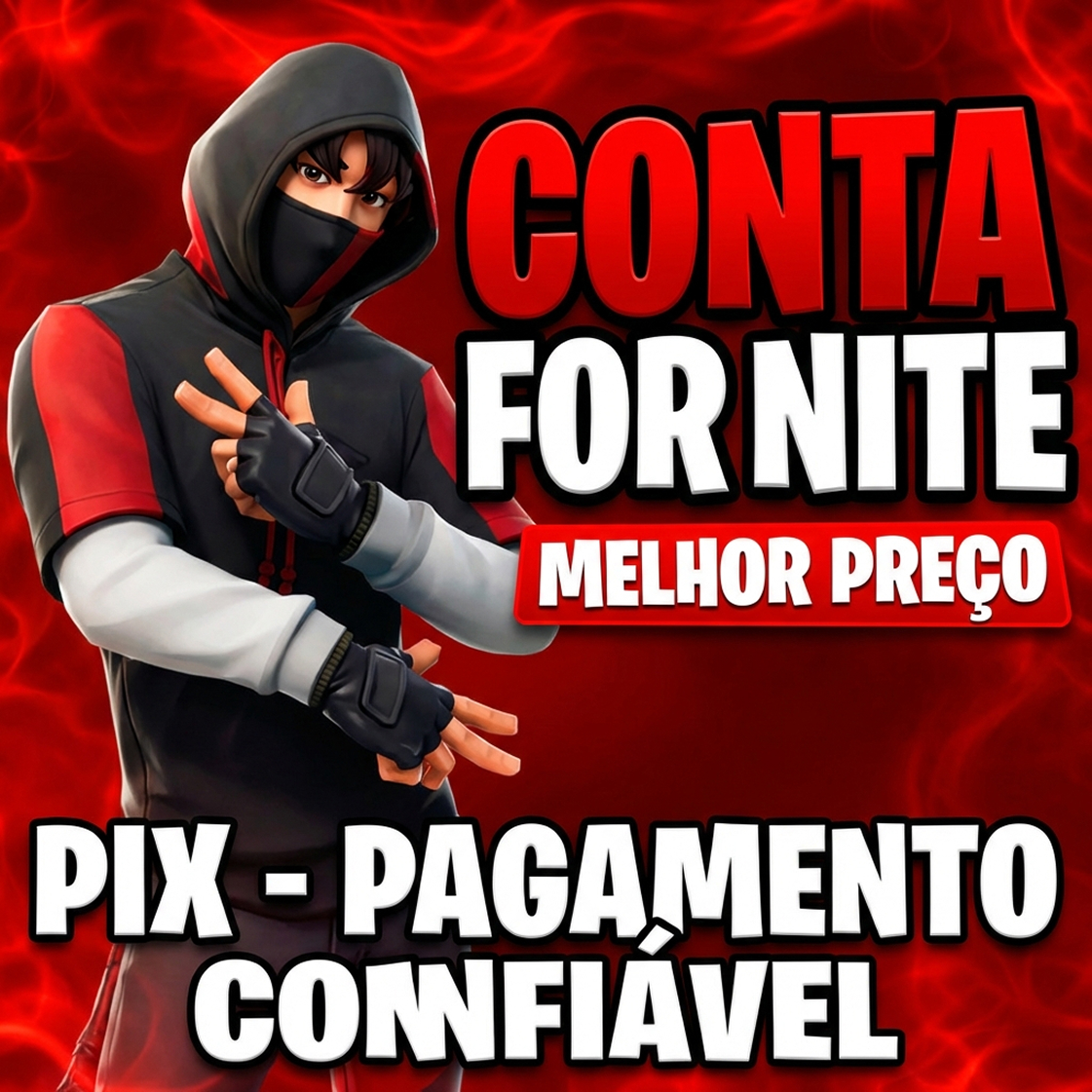 🎮 Conta Fortnite — Epic Games (Login & Senha) 🎮 Jogo