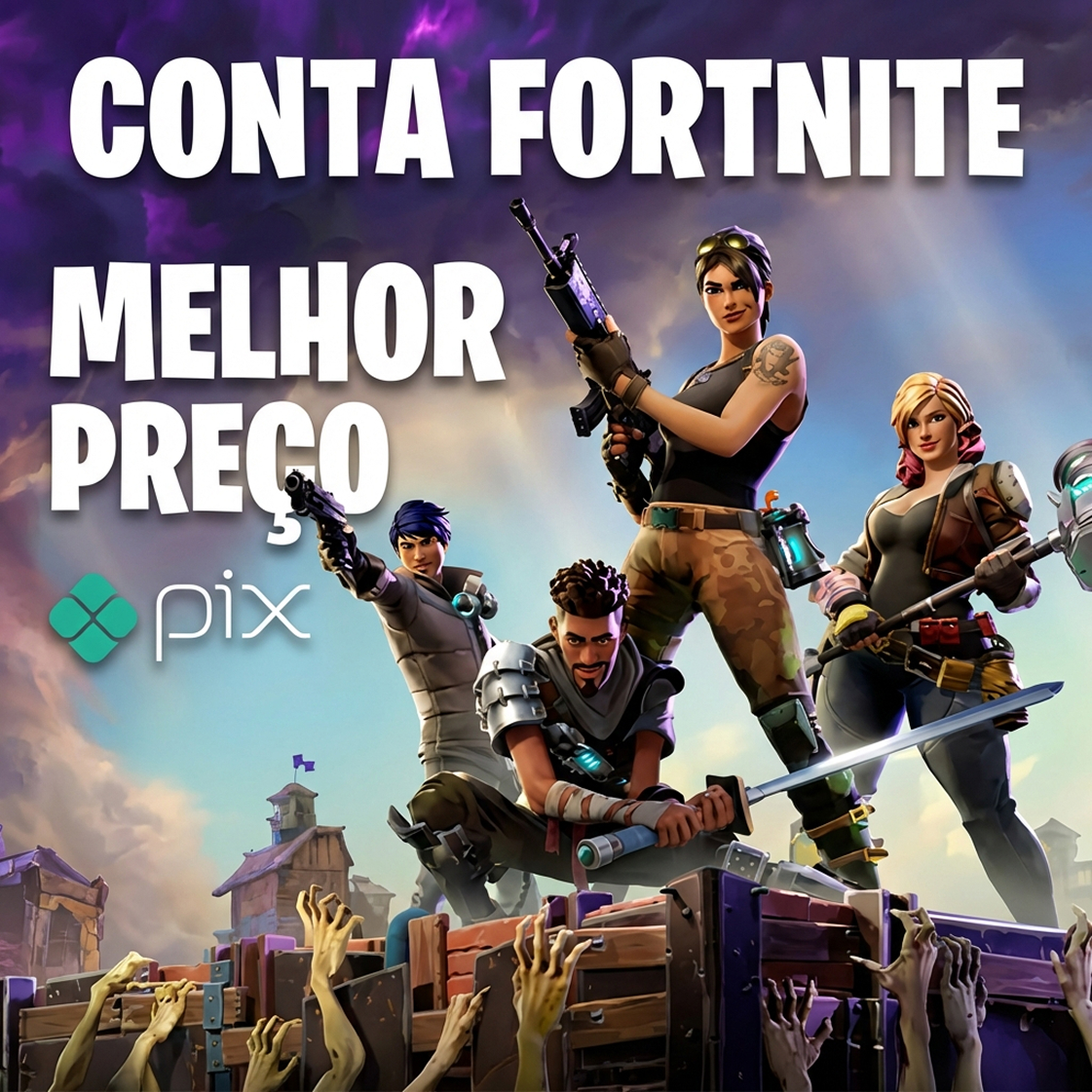 🎯 Conta Fortnite (Epic) — Acesso Digital 🎯 Jogo