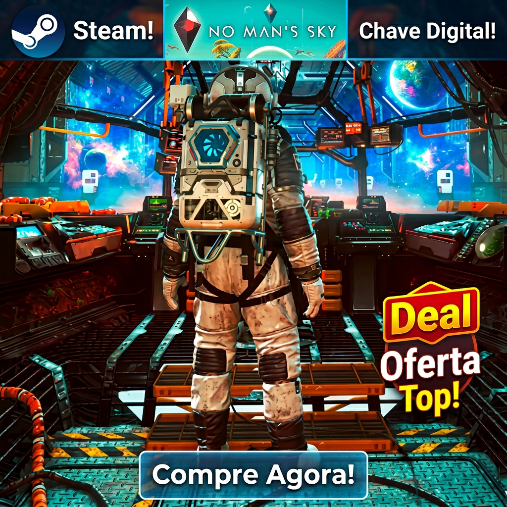 🌊 Perdido nas Estrelas · No Man's Sky · Chave Digital · Envio manual