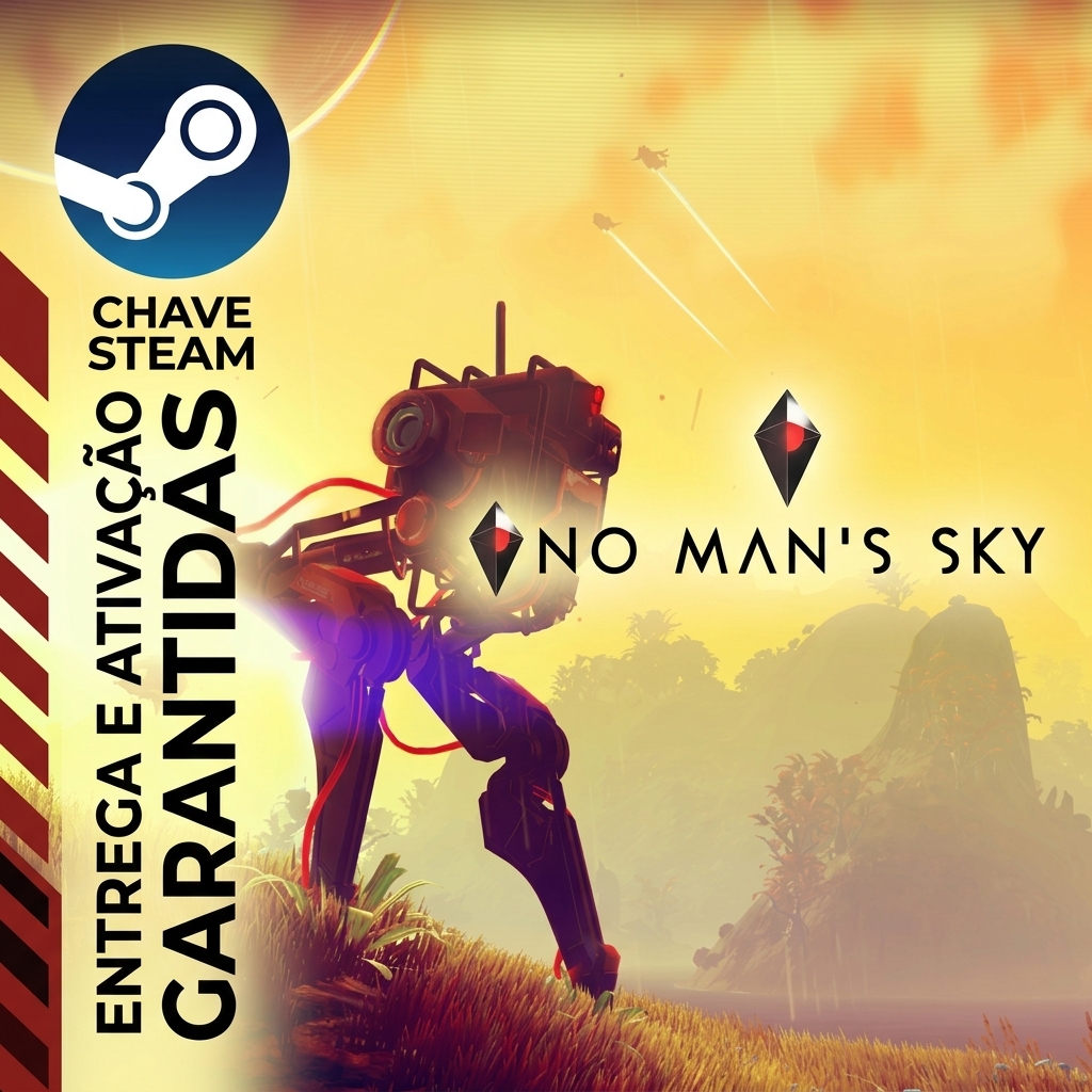 🤝 Chave Original · No Man's Sky · Entrega manual · Suporte incluso