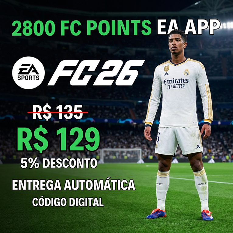 2.800 FC — Pacote Impulso (EA App) 🚀
