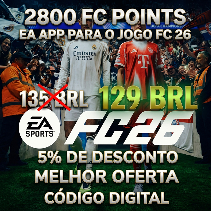 Kit Turbo 2.800 FC — Código EA App ✨