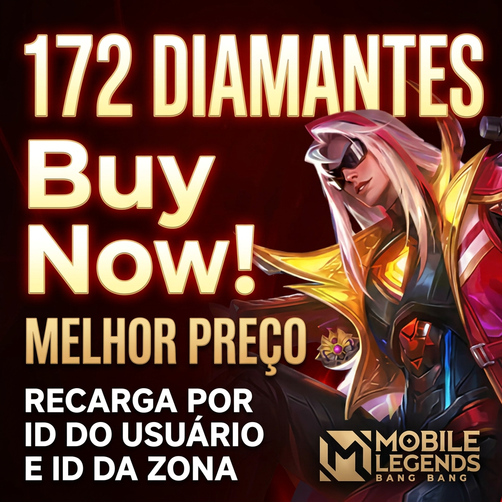 172 Diamantes | Mobile Legends: Bang Bang 💎