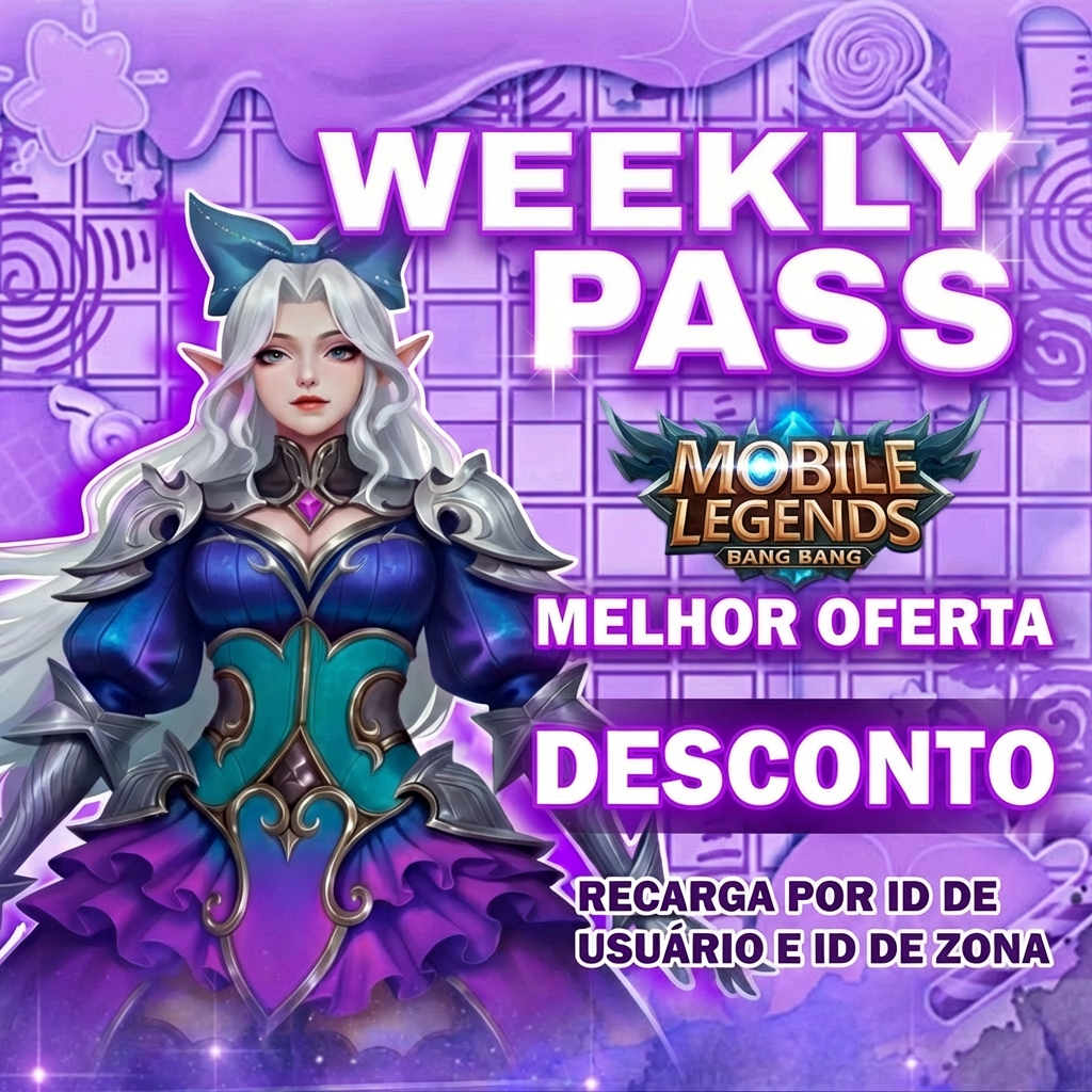 🚀 Entrega manual – Weekly Pass 💎 para Mobile Legends: Bang Bang Plataforma