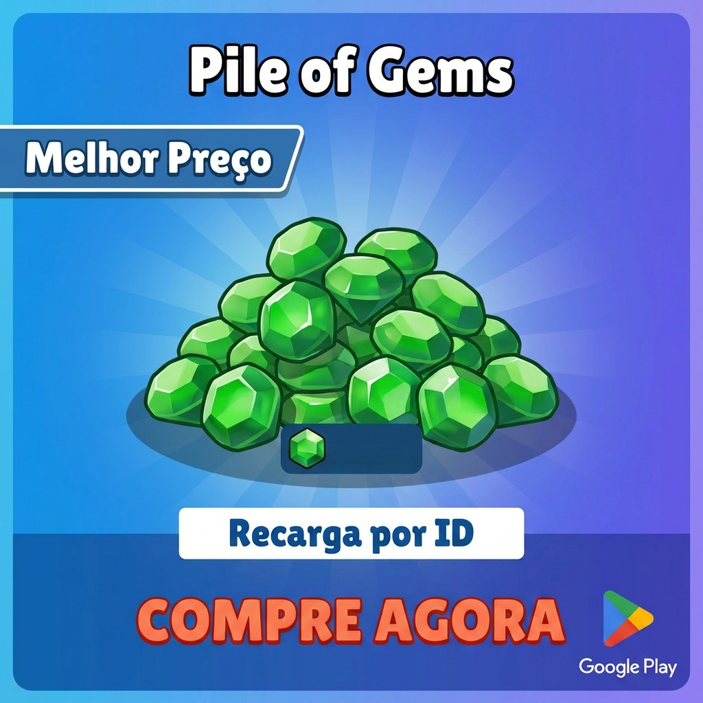 Pile of Gems 250 — Stumble Guys 💎🎮 Plataforma