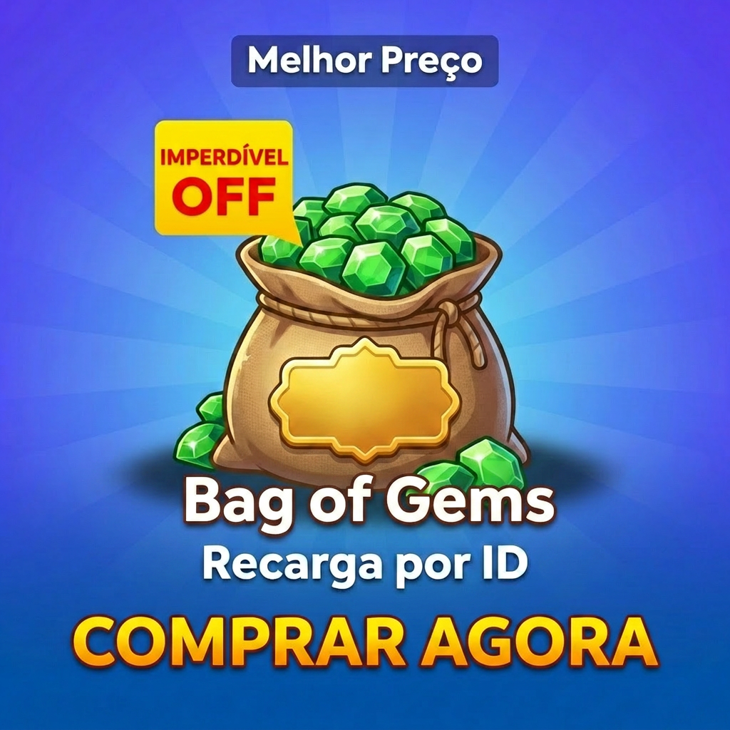 Bag of Gems 800 — Stumble Guys 💎🎮 Plataforma