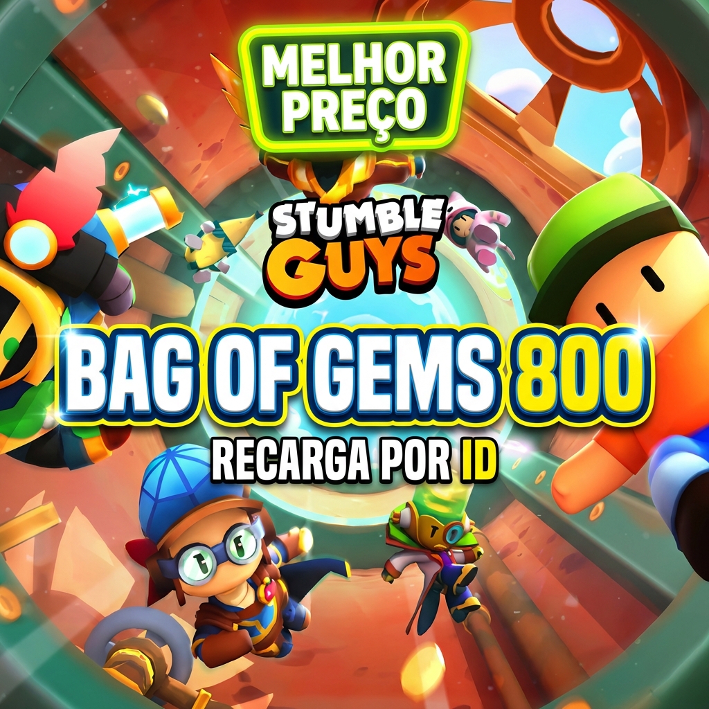 💎 Bag of Gems 800 — Stumble Guys 💎 Plataforma