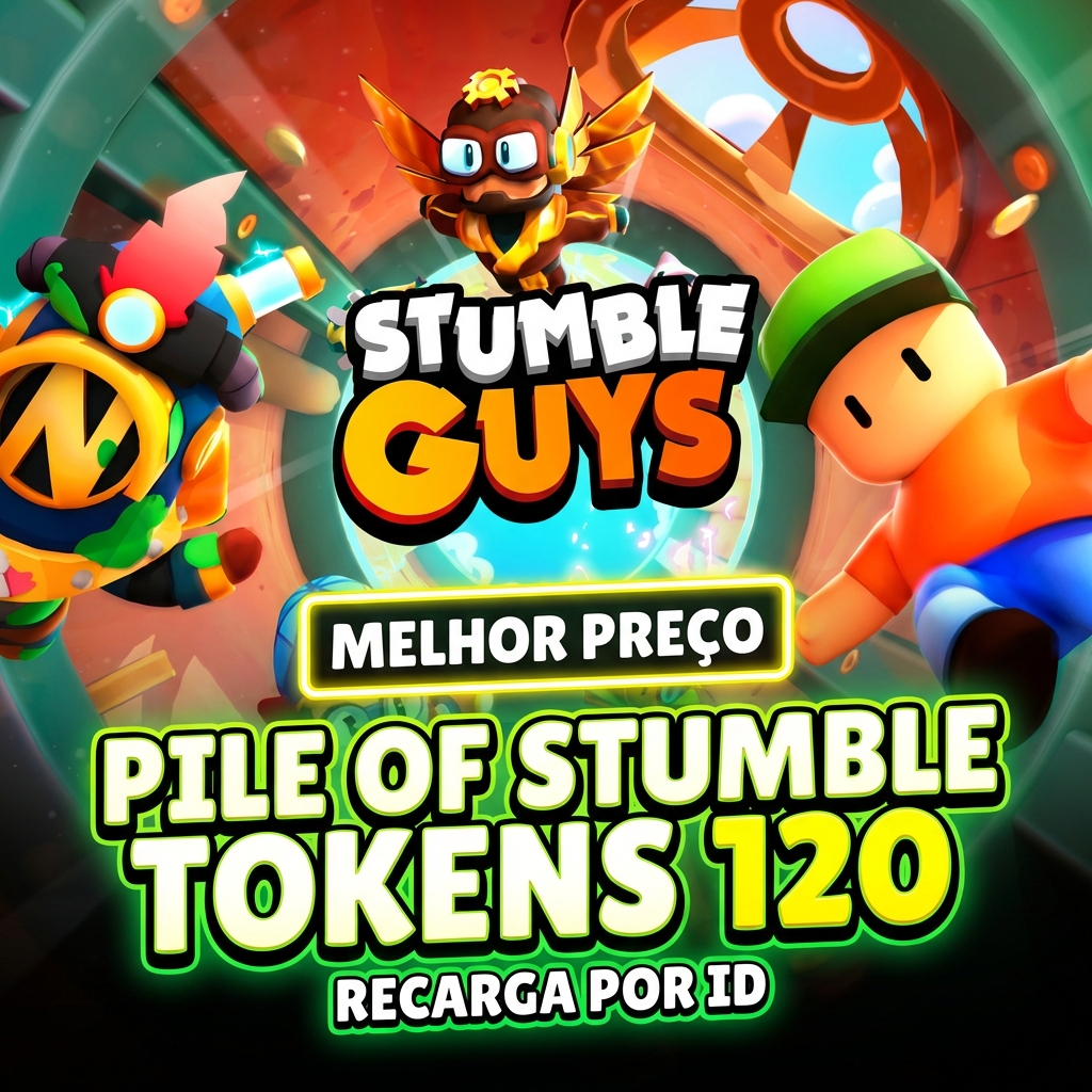 💜 Pile of Stumble Tokens 120 – Stumble Guys 💜 Plataforma