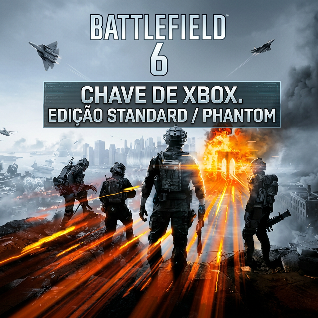 🎯 Battlefield 6 — Standard ou Phantom Edition | Chave Xbox | Envio manual