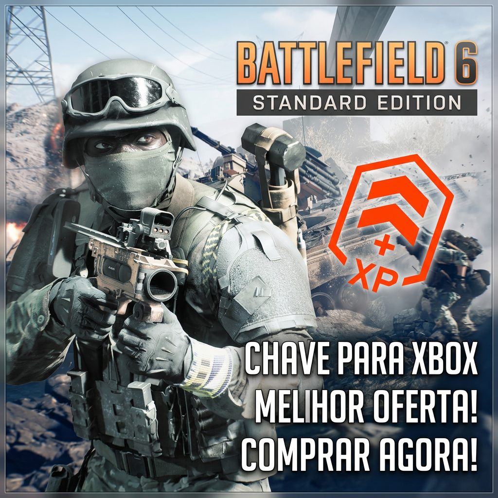 ✅ GARANTIA DE ATIVAÇÃO | Battlefield 6 Standard Xbox | Chave digital | Envio manual