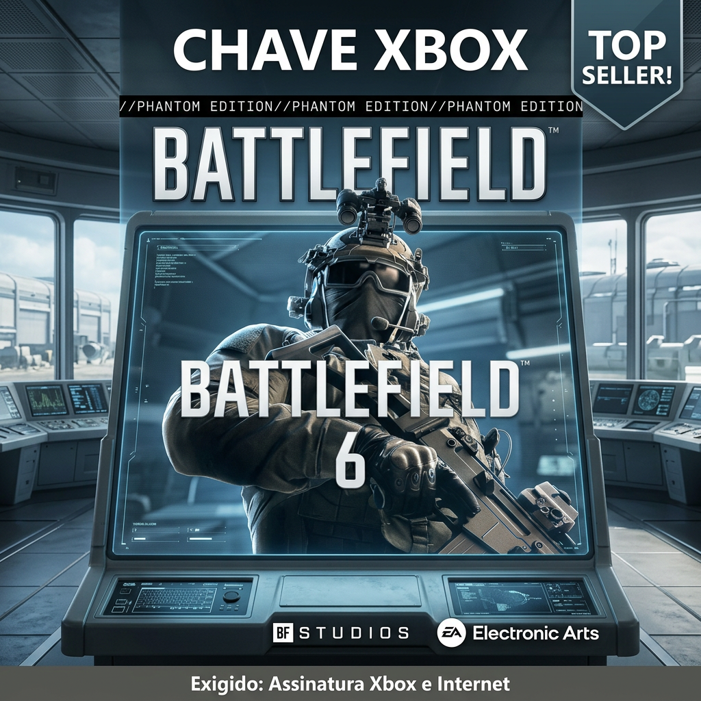 🎯 Phantom Edition • Battlefield 6 | Chave Xbox | Envio manual