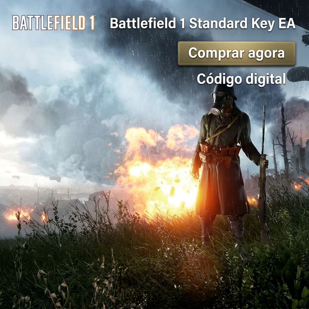 💥 Battlefield 1 Standard Key EA - Entrega manual segura Presente