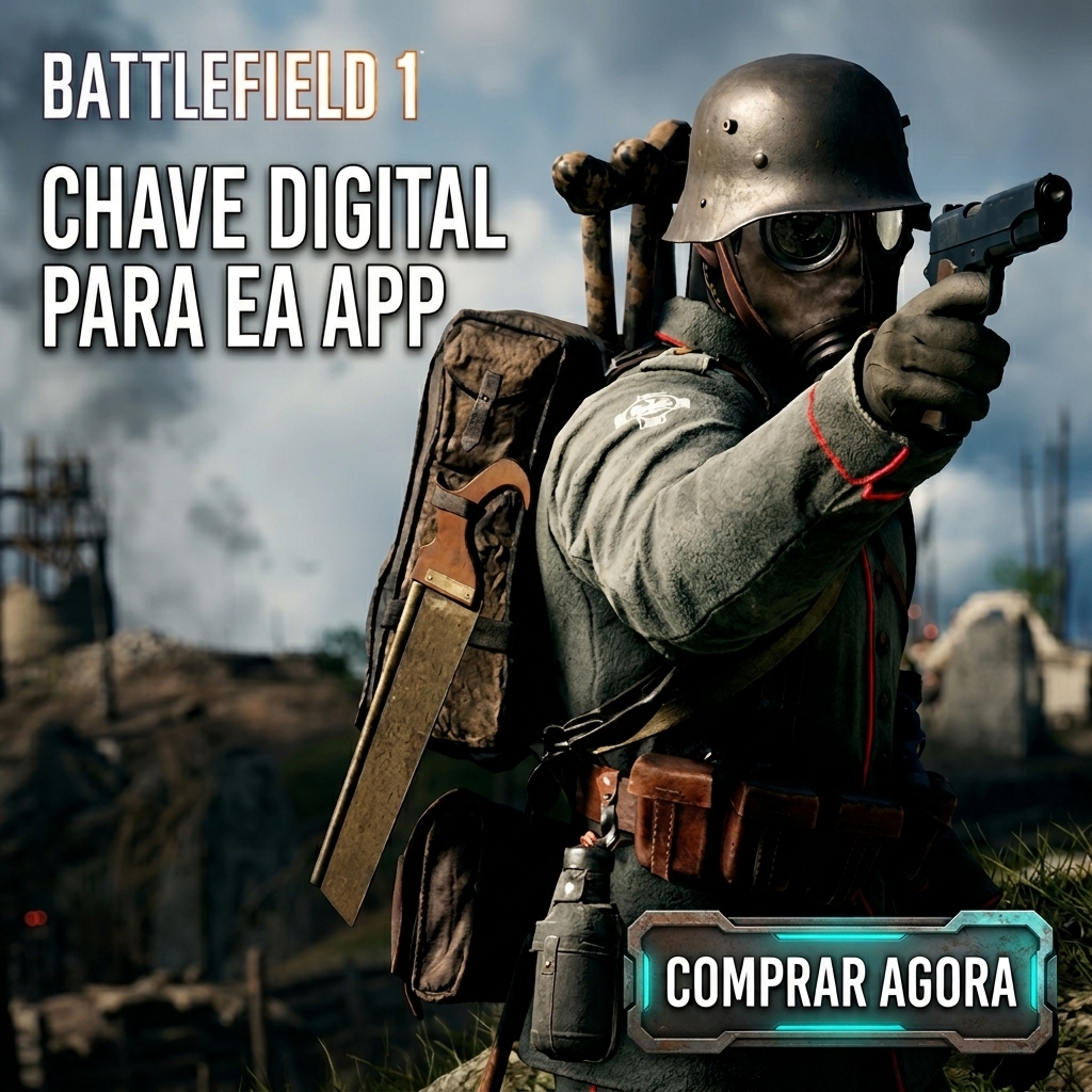⚔️ Battlefield 1 Standard - Chave digital para EA App Presente