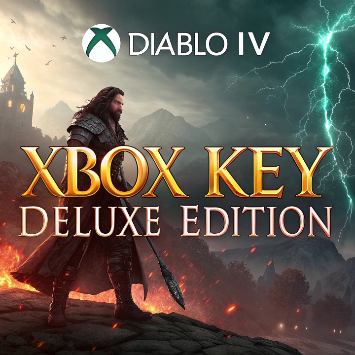 Diablo IV — Xbox Deluxe — Itens Cosméticos e Bônus (Chave Digital) 🐺 Jogo