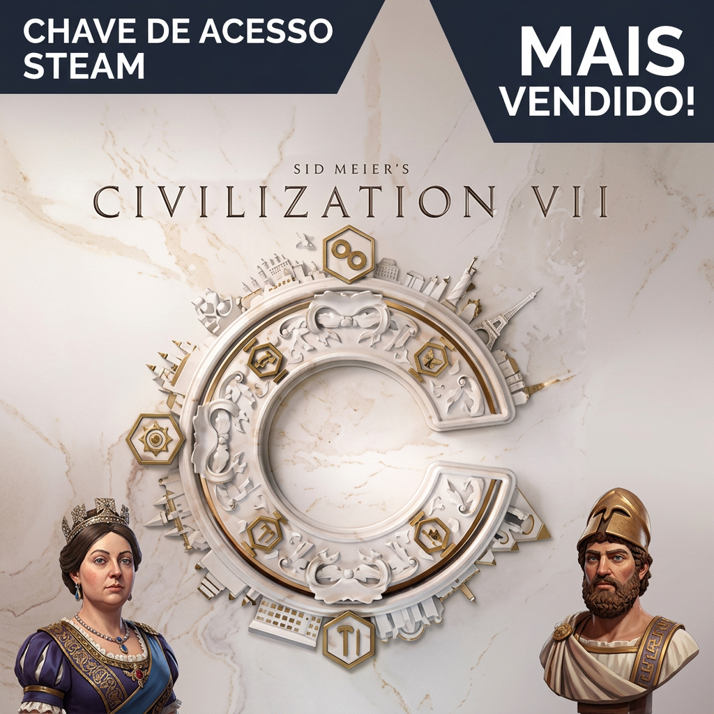 💎 +CIVILIZATION VII STANDARD! | Chave Steam | Construa seu império | Envio manual Plataforma