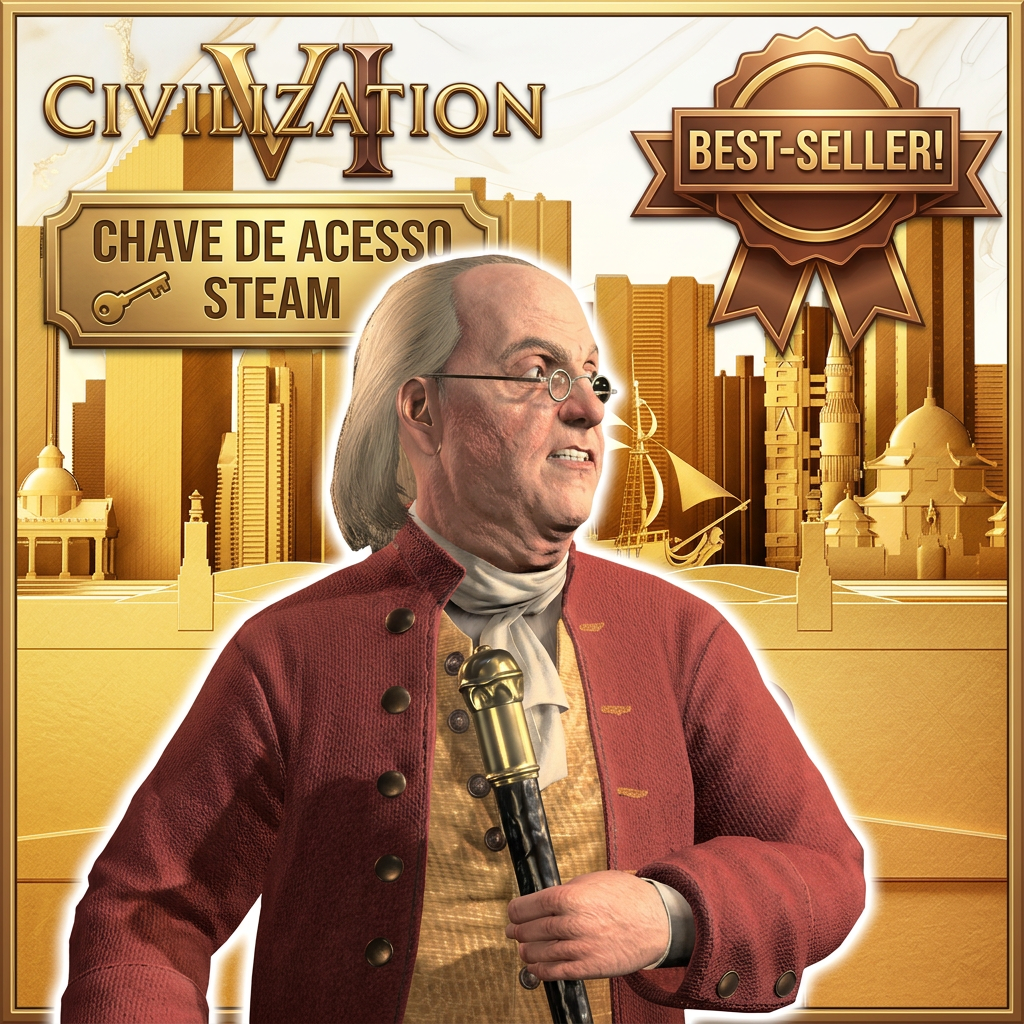 ⚡ Steam Key · Civilization VII Standard Edition · Envio manual