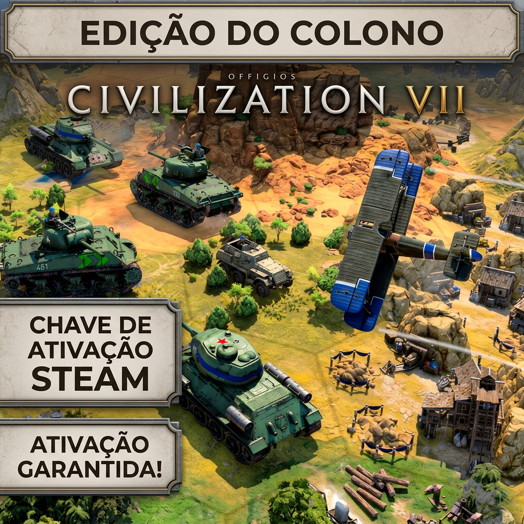 🌊 Settler's Edition | Civilization VII | Chave Steam | Envio manual