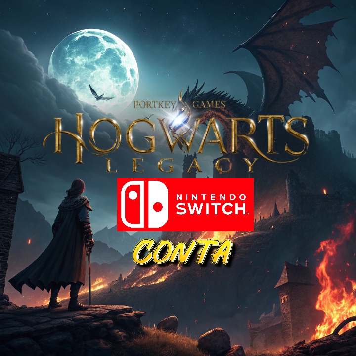 Hogwarts Legacy STANDARD 🎮🔑 Conta Nintendo Account