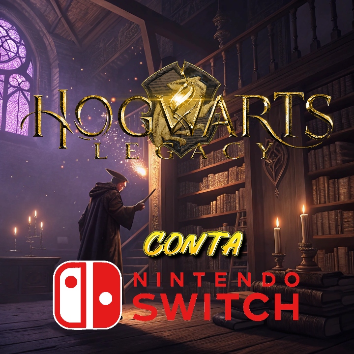 Hogwarts Legacy STANDARD 💻🪄 Conta Digital Nintendo