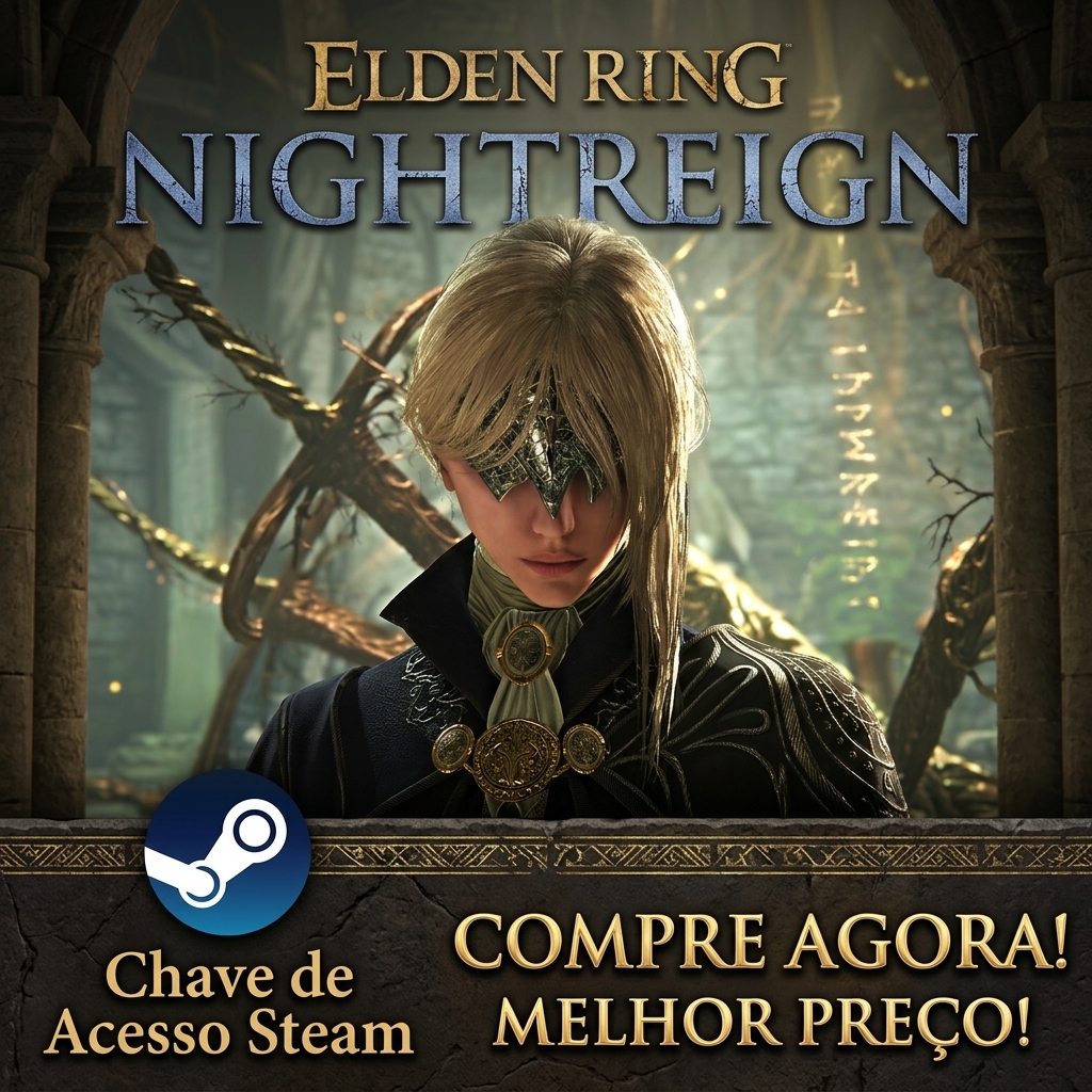 🔹 Steam Key · Elden Ring: Nightreign · Envio manual