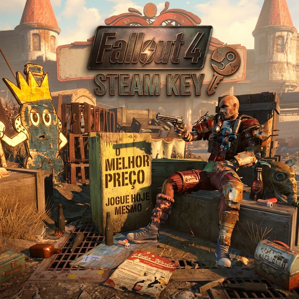 ☢️ Fallout 4 Steam - Chave digital para resgate