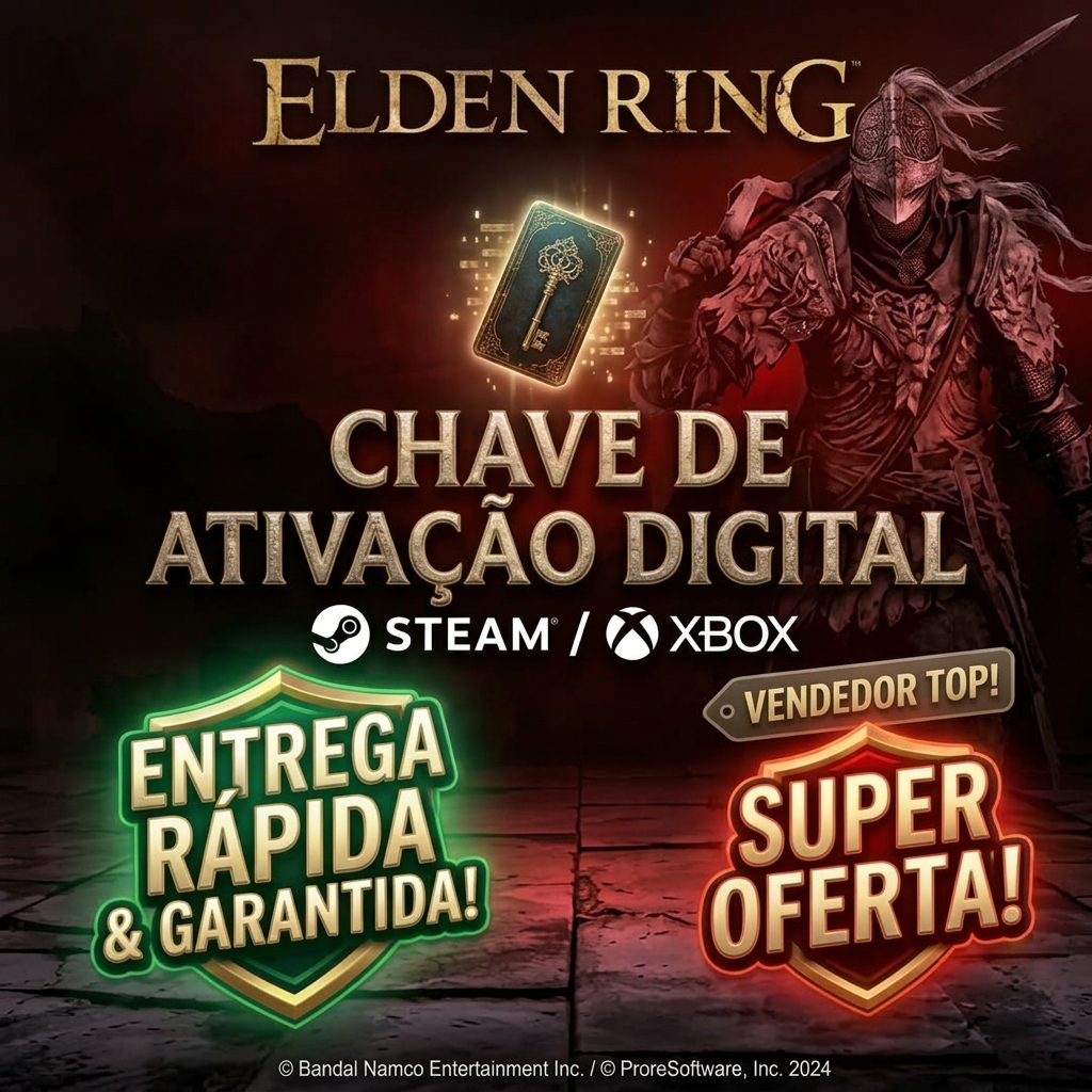 💀 +ELDEN RING STANDARD! | Xbox / Steam | Jogo Base | Envio manual