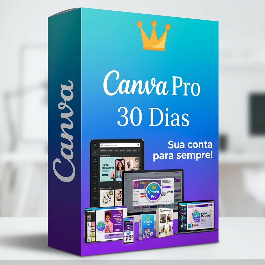 🚀 +CANVA PRO 30 DIAS! | Conta Pronta | Brasil | Acesso Ilimitado + IA Plataforma