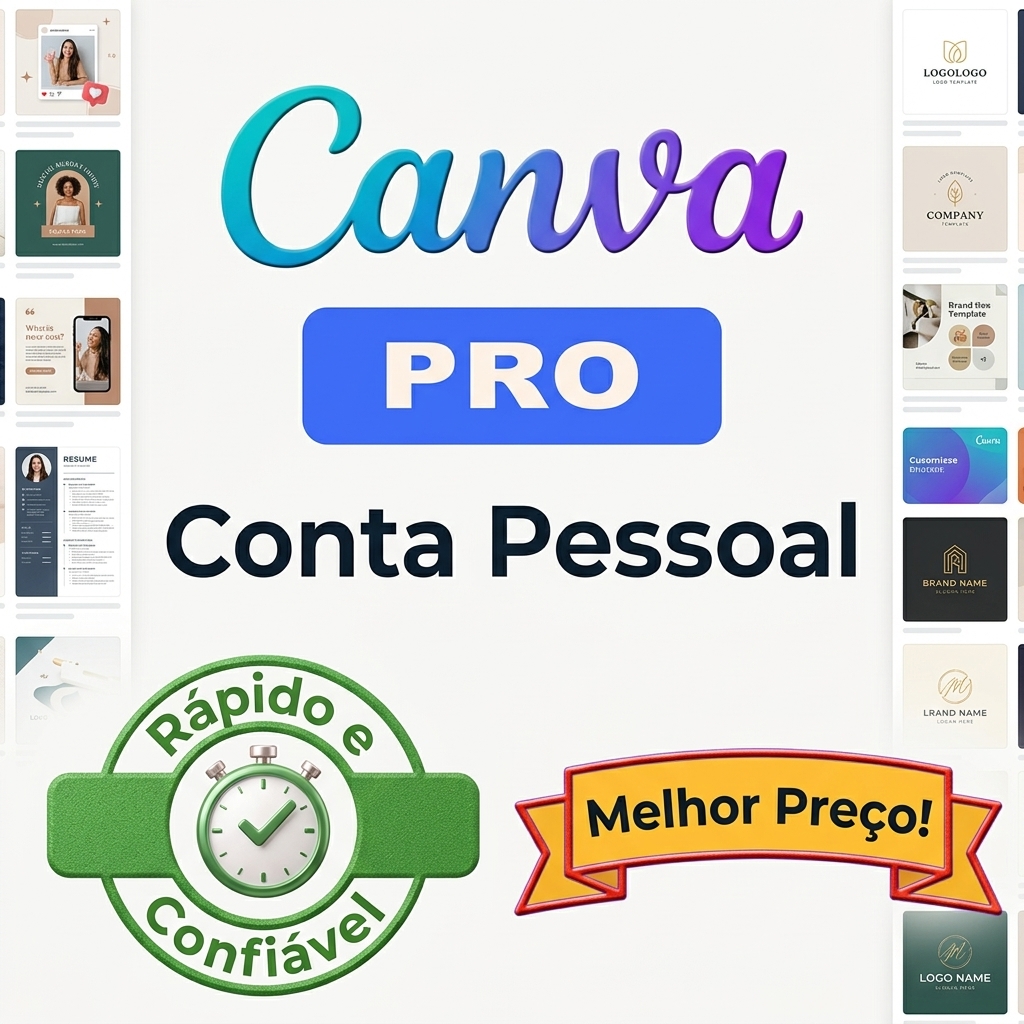 🎨 Canva Pro — 30 Dias | Design Ilimitado | Envio Manual | Conta Pronta Plataforma