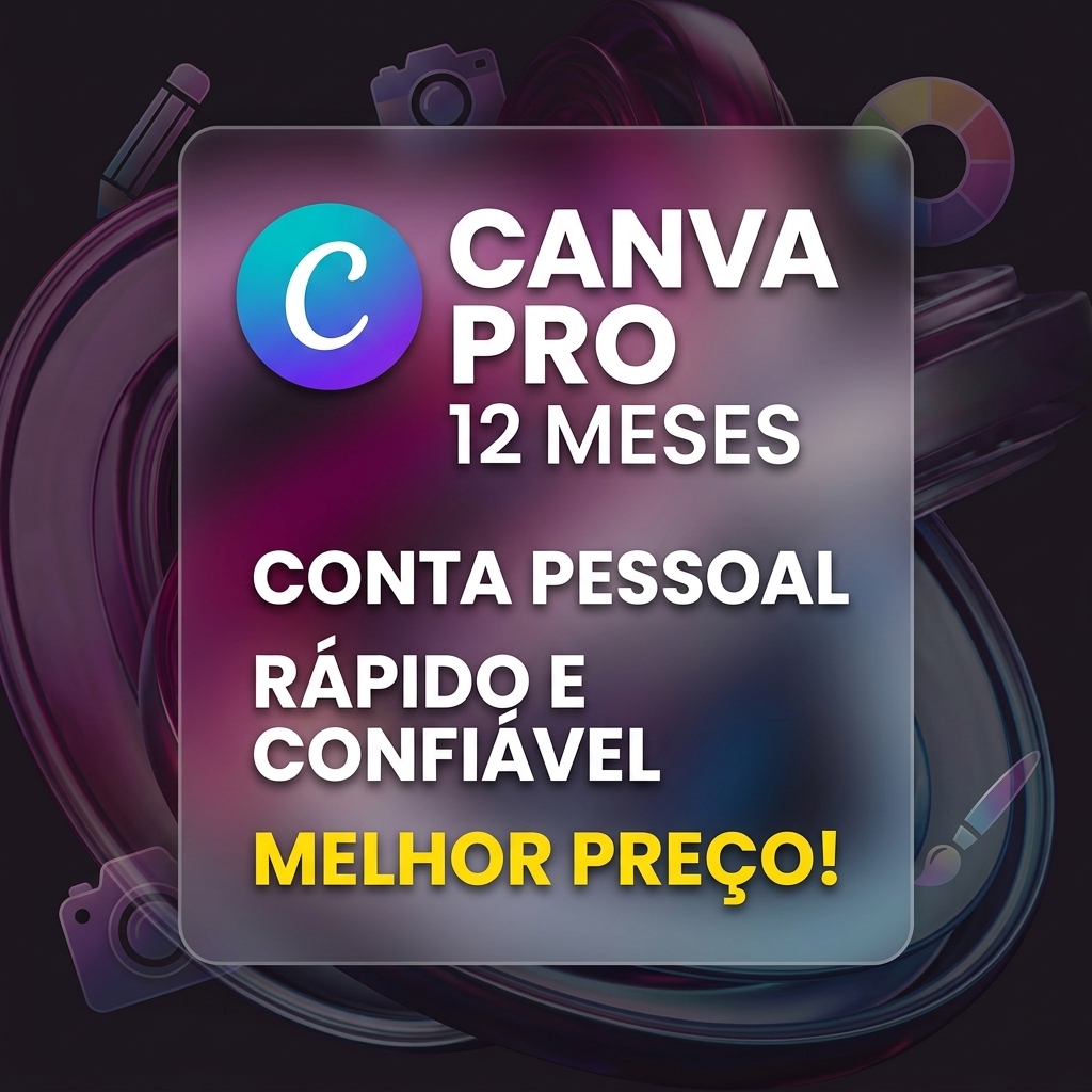 🎨 Canva Pro — Assinatura Anual | Conta com 365 Dias | Design Premium | Envio Manual Plataforma