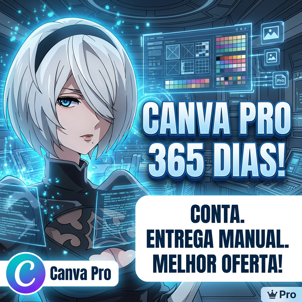 ✅ GARANTIA DE ACESSO | Canva Pro 12 Meses | Conta Pronta | Design Premium | Envio Manual Plataforma