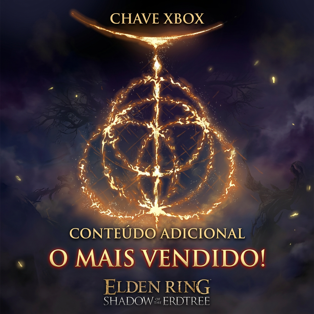 🔐 GARANTIA DE ATIVAÇÃO | Shadow of the Erdtree (DLC) | Chave Oficial Xbox | Envio manual